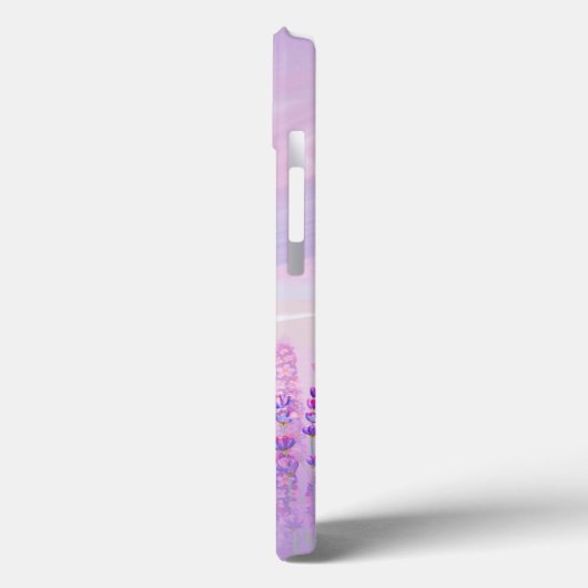 Lavendel iPhone Case (Achterkant / Links)