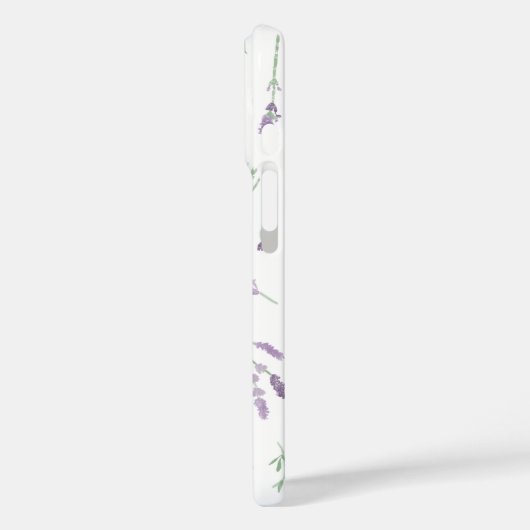 Lavendel iPhone Case (Achterkant / Links)