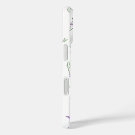 Lavendel iPhone Case (Achterkant / Rechts)