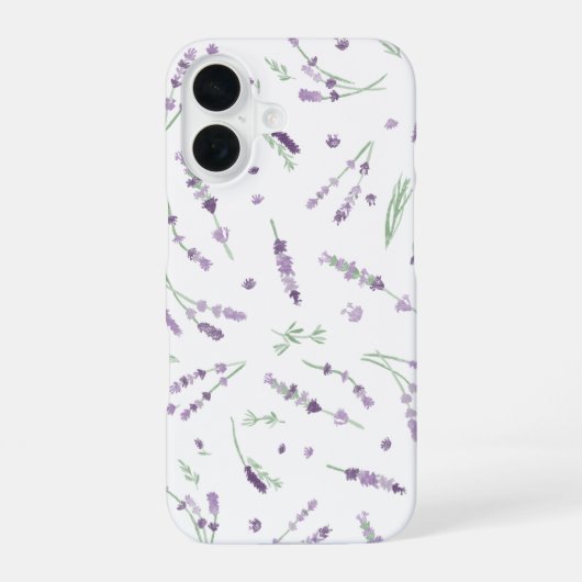Lavendel iPhone Hoesje iPhone 16 Hoesje (Achterkant)