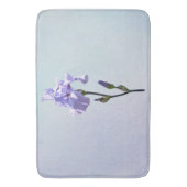 Lavendel Iris en Knoppen Badmat (Voorkant Verticaal)