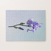 Lavendel Iris en Knoppen Legpuzzel (Horizontaal)