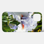 Lavendel Iris Hoesje-Mate Telefoon Case (Achterkant (horizontaal))