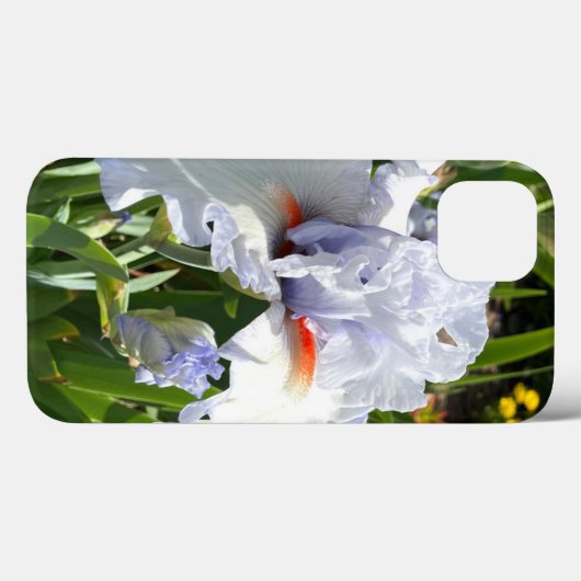 Lavendel Iris Hoesje-Mate Telefoon Case (Achterkant (horizontaal))