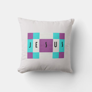 Lavendel Jezus accentkussen Kussen