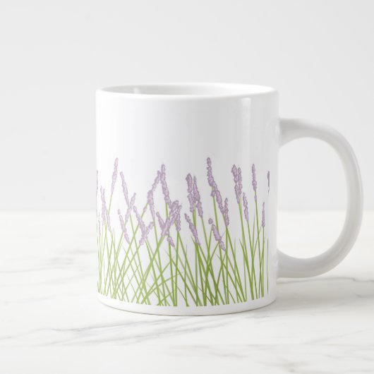 Lavendel Jumbo Mok (Rechts)
