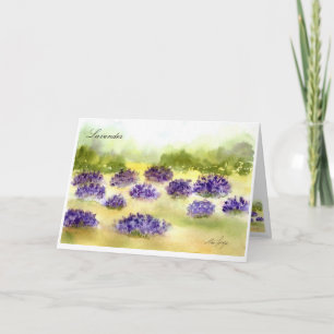 lavendel Kaart