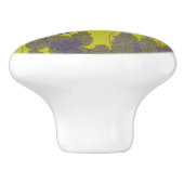 Lavendel keramische knop (Zijkant)