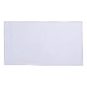 Lavendel King Pillow Hoesje voor moderne kamers Kussensloop (Achterkant-Links)