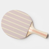 Lavendel Kiss Striping en Solid Tafeltennisbatje (Zijkant)