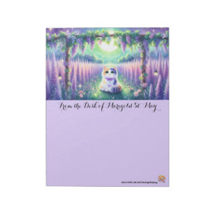 Lavendel Kitten Notitieblok