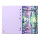 Lavendel Kitten Notitieblok (Voorkant)