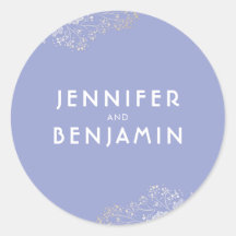 Lavendel Kleur Elegant Baby's Breath Bruiloft