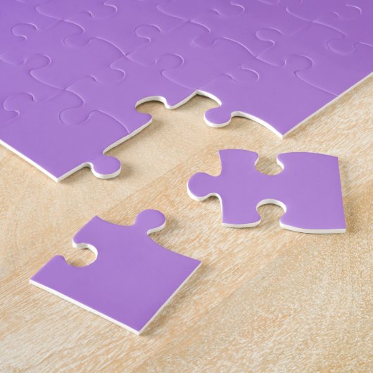 Lavendel Kleur Legpuzzel (Zijkant)