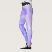 Lavendel Kristal Gloed Leggings (Links)