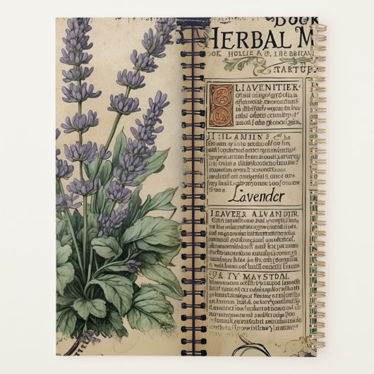  Lavendel Kruidenkeuken & Recept Planner (Achterkant)