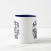 Lavendel Land Mok | Paarse Handvat (Midden)