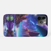 Lavendel Landschap Fantasie Case-Mate iPhone Case (Achterkant (horizontaal))