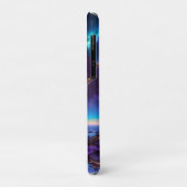 Lavendel Landschap Fantasie Case-Mate iPhone Case (Achterkant/links)