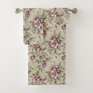Lavendel lange stengel Rozen Bad Handdoek