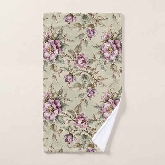Lavendel lange stengel Rozen Bad Handdoek (Handdoek)