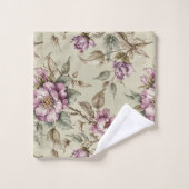 Lavendel lange stengel Rozen Bad Handdoek (Wasdoekje)