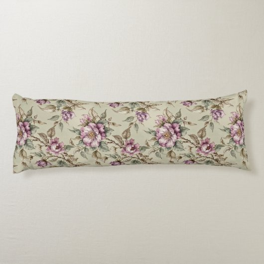 Lavendel lange stengel Rozen Lichaamskussen (Achterkant)