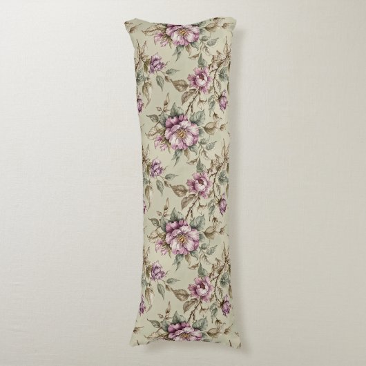 Lavendel lange stengel Rozen Lichaamskussen (Voorkant Verticaal)