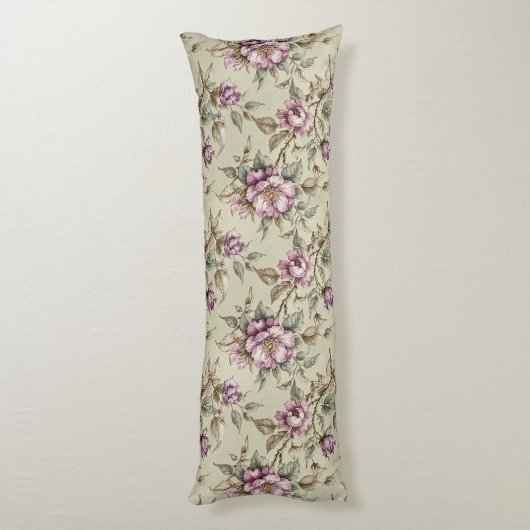 Lavendel lange stengel Rozen Lichaamskussen (Achterkant (Verticaal))