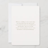 Lavendel Larkspur Floral Save the Date (Achterkant)