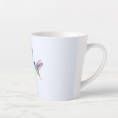 Lavendel Latte Mok (Rechts)