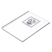 Lavendel Lavandula Bloemen Kruidenboek Notitieboek (Linkerzijde)