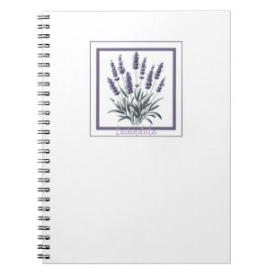 Lavendel Lavandula Bloemen Kruidenboek Notitieboek