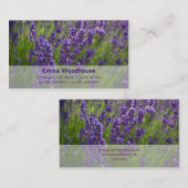 Lavendel | Lavendel Visitekaartje (Voorkant / Achterkant)