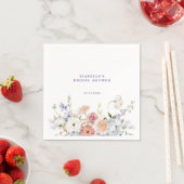 Lavendel Lente Bloem Bruids Shower Servet (Insitu)