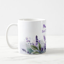 Lavendel Lente Bloemstuk Beste Leraar Waardering Koffiemok