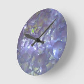 Lavendel licht paarse bloemenhydrangeas ronde klok (Hoek)