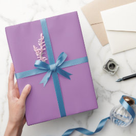 Lavendel, licht Paarse, pastelkleur minimalistisch Cadeaupapier
