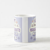 Lavendel lichtblauw oma koffiemok (Center)