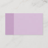Lavendel Liefde Bruiloft Plaatskaartje (Achterkant)