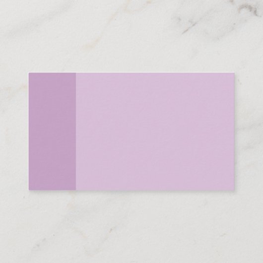 Lavendel Liefde Bruiloft Plaatskaartje (Achterkant)