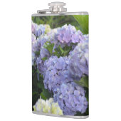 Lavendel & Lila Hortensia Hydrangea Bloemen Heupfles (Links)