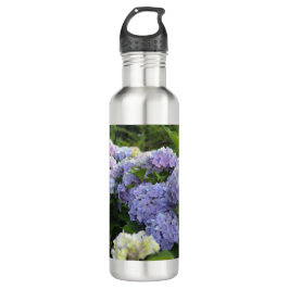 Lavendel & Lila Hortensia Hydrangea Bloemen Waterfles