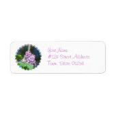 Lavendel Lilacs Mailing Labels (Voorkant)