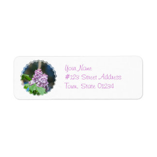 Lavendel Lilacs Mailing Labels