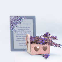 Lavendel Lilacs Sympathy Card