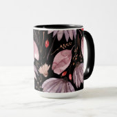 Lavendel Lotus Bloemen Mok (Voorkant rechts)