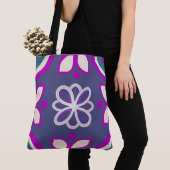 Lavendel Lotus Lus Tote Bag (Dichtbij)