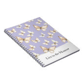Lavendel Luchten & Vlinders Notitieboek (Rechterzijde)