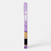 Lavendel Luxe iPhone Hoesje (Linkerkant)